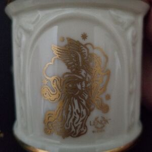 Lenox Angel Ornament 24K Gold Trim In Box 5 Inch
